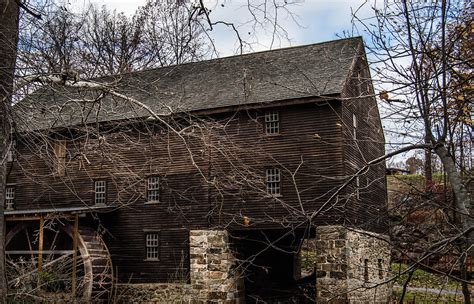 George Washington 1776 Grist Mill Photograph By Anthony Thomas Fine