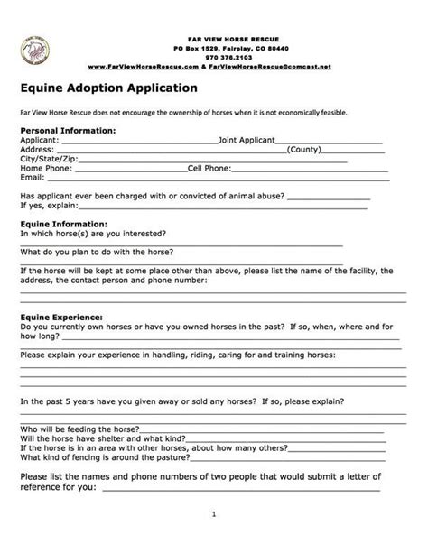 30 Free Printable Adoption Papers