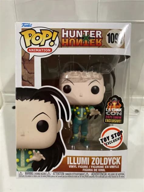 Funko Pop Hunter X Hunter Illumi Zoldyck 1097 Lacc 2021 Show Toy Stop