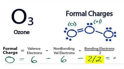 Calculating O3 Formal Charges Calculating Formal Charges For O3 Ozone