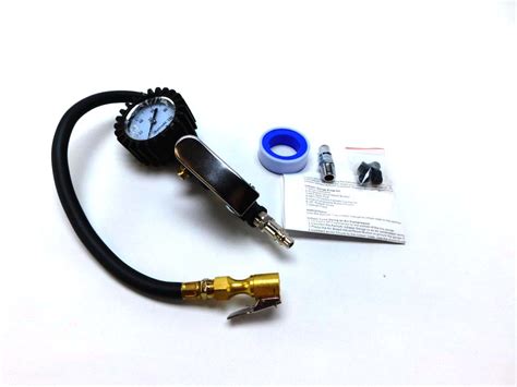 Astroai Tire Inflator With Pressure Gauge 100 Psi Air Chuck Compressor