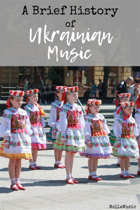 A Brief History Of Ukrainian Music Mella Music