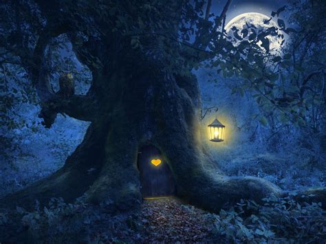 Tree Home In The Magic Forest The Unleashed Heart