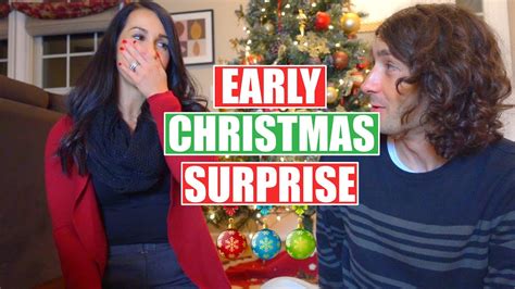 Early Christmas Surprise Vlogmas Begins Youtube