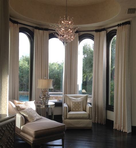 It uses some fun textile, a little stitching as well as is. Best Window Treatments for Arched Windows - Austintatious ...