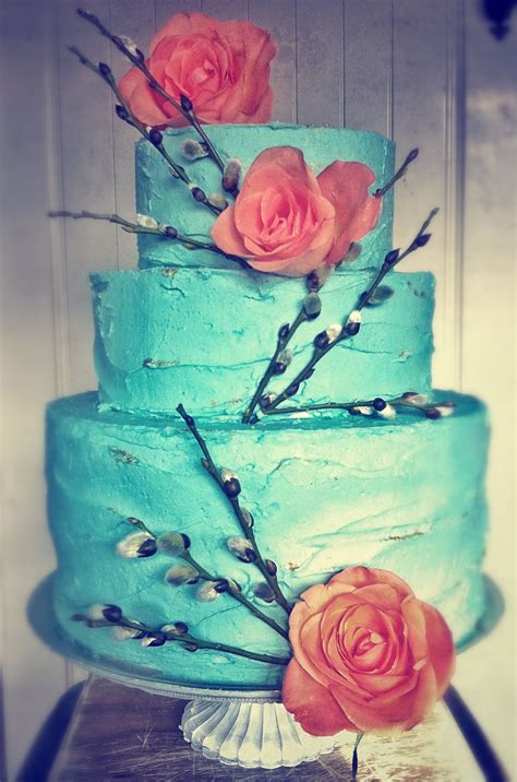 Pin By Swell Bakeshop On Swell Wedding Cakes Turquoise Cake