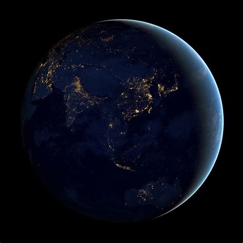 Earth From Space 2012 Nasa Black Marble