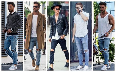 how to wear men s skinny jeans thetrendspotter