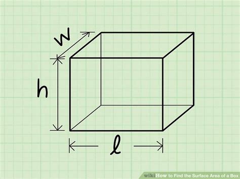 To find the surface area of a cuboid, add the areas of all 6 faces. 3 Ways to Find the Surface Area of a Box - wikiHow