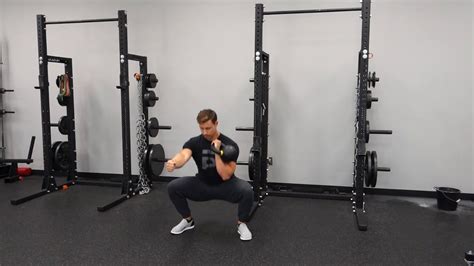 Unilateral Front Rack Squat Youtube