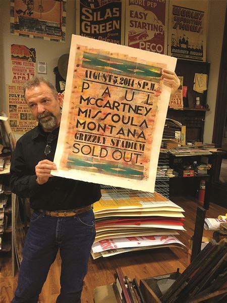 Bgsu Students Lend A Hand To Historic Hatch Show Print Shop In