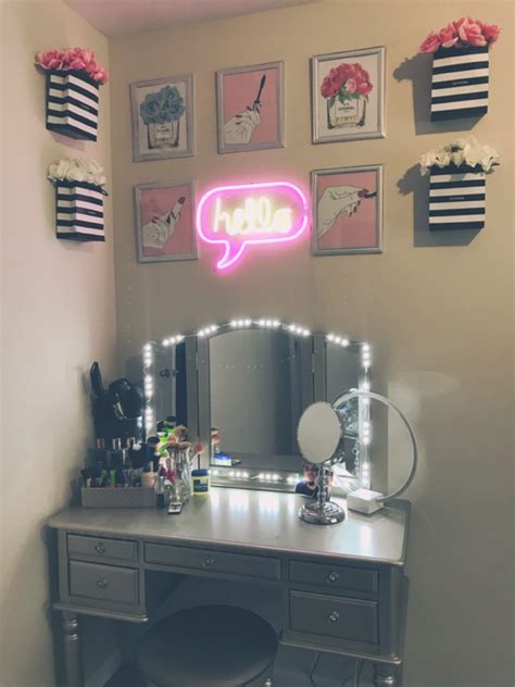 • show off your creativity: DIY vanity ideas | Sephora | Makeup decor | glam room ideas #luxurydressingroom | Makeup room ...