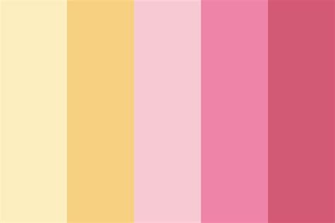 Pink Yellow Cl Color Palette Color Palette Yellow Color Palette Pink