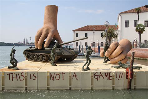 This Is Not A Game Lorenzo Quinn