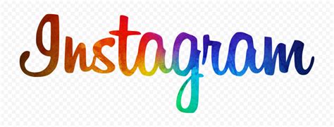 Hd Rainbow Multicolor Instagram Logo Png Citypng Sexiz Pix