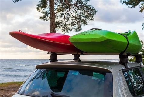 How To Transport A Kayak On A Small Car Safely And Easily Kayak Scout
