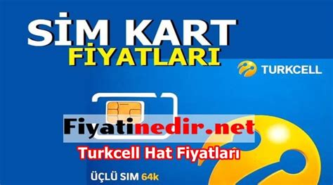 Turkcell Hat Fiyatlar Yeni