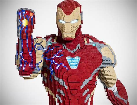 Lego Made A 35000 Piece Life Sized Iron Man Heres An Up Close Look