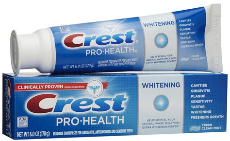 crest pro health whitening toothpaste 6 oz tagsale co