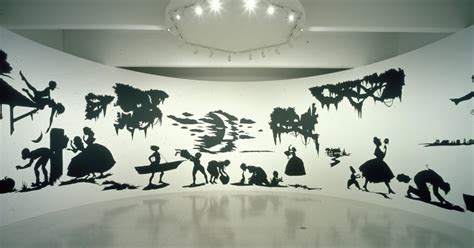 To remove something by cutting round it.: TCNJ PHOTO: Kara Walker