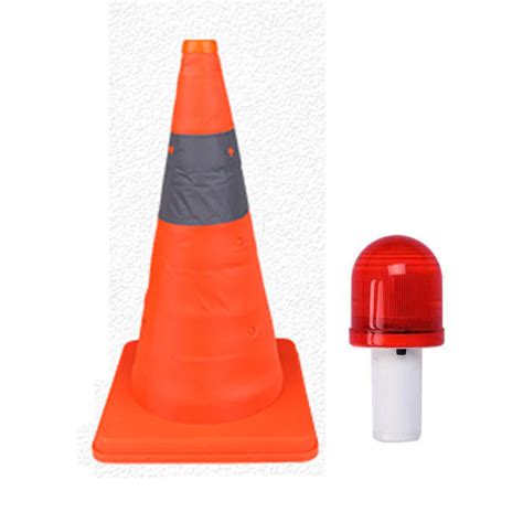 45cm Portable Safety Cone Flexible Collapsible Multi Purpose Pop Up