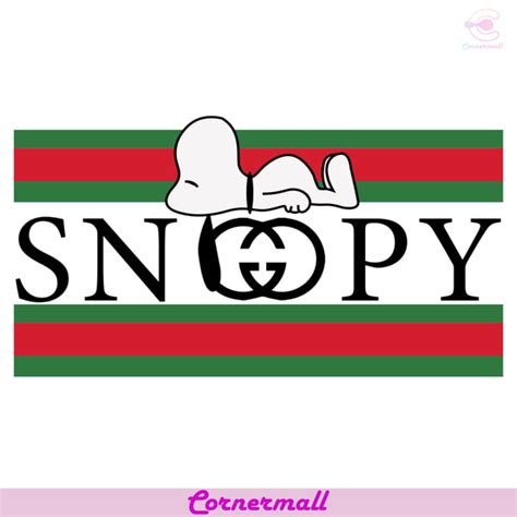 Snoopy Gucci Logo Svg Snoopy Svg Gucci Logo Svg Gucci Sno Inspire
