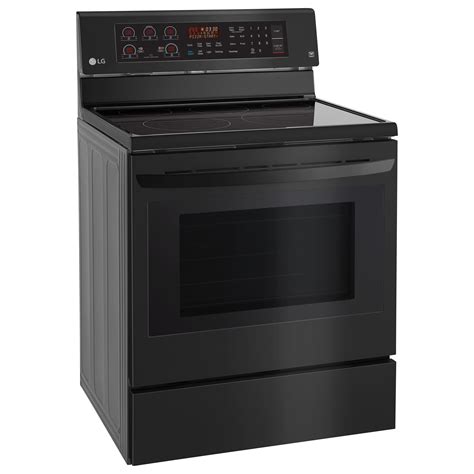 lg appliances 6 3 cu ft capacity electric single oven range with true convection and easyclean