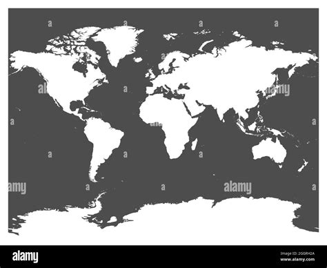 vectores del mundo mapa plano vector imágenes de stock en blanco y negro página 3 alamy