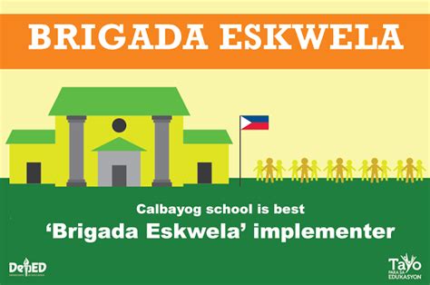 News Calbayog School Is Best ‘brigada Eskwela Implementer Deped