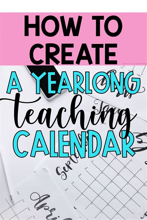 Editable Yearlong Teaching Calendar | Scope and Sequence | Teaching calendar, Teaching writing ...