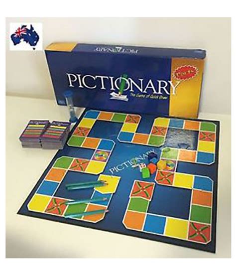 The same effect can be achieved by using paint, or other image application, and screen share through a video call. Mattel® Pictionary Board Game - Buy Mattel® Pictionary ...