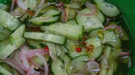 Ajad Authentic Thai Cucumber Salad Recipe Thai
