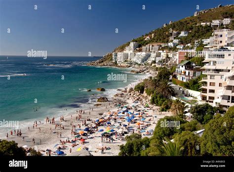 Clifton Second Beach On Cape Towns Atlantic Seaboard Stock Photo Alamy