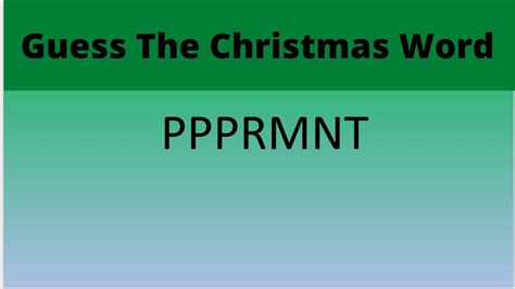 Christmas Words Game Christmas Games Ideas Games To Play During