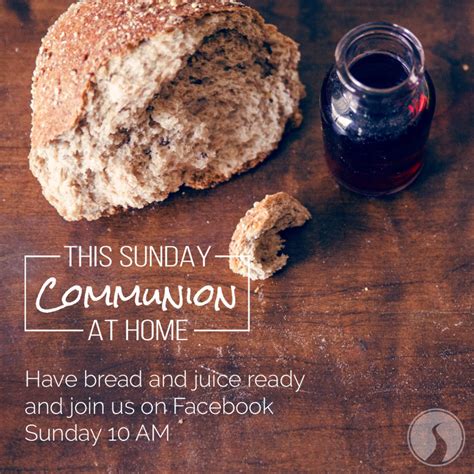 How To Receive Communion At Home Communion At Home Again This Is