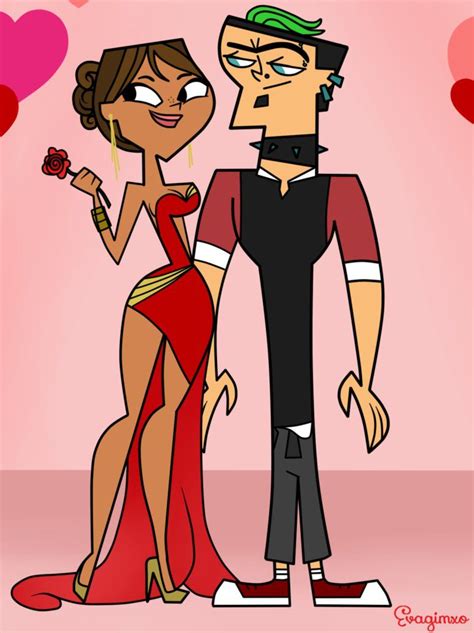 total drama island tdi duncney duncan x courtney the delinquent and the type a cute