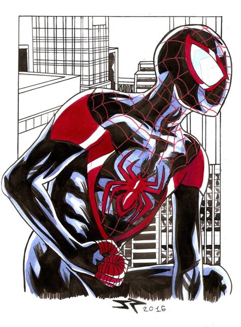 Sketch Ultimate Spiderman By Jonathan Piccini Spiderman Ultimate