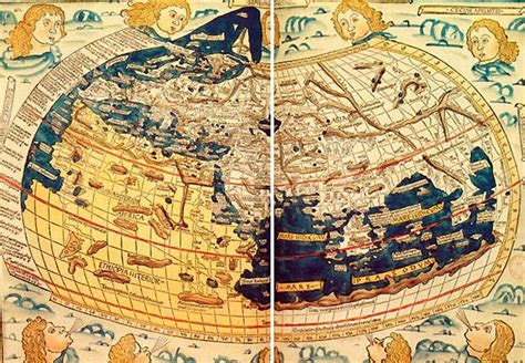 Ptolemy S Version Of The World Printed Ten Years Before Christopher Columbus First Voyage