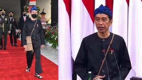 Baju Badui Jokowi Disebut Simbol Jokowi Perjuangkan Hak Budaya Dan