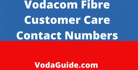 Vodacom Customer Care Fibre Follow These Steps To Contact Vodacom