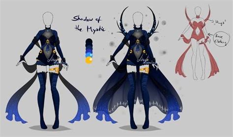 Outfit Designs By Lotuslumino On Deviantart Mystical Clothes Fantasy