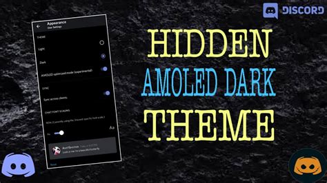 New Hidden Amoled Dark Theme On Discord App New Discord Theme For