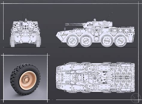 Artstation Ifv Jericho Daniel Solovev Concept Armored Vehicles