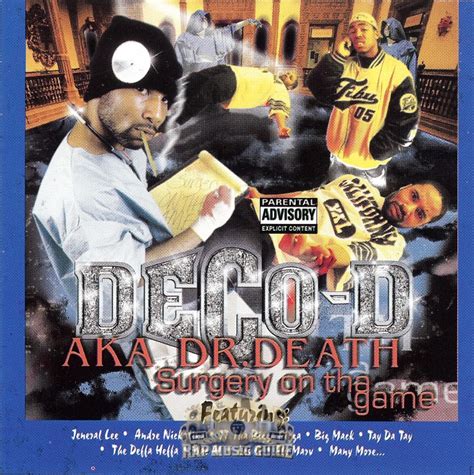 Deco D Surgery On Tha Game Cd Rap Music Guide