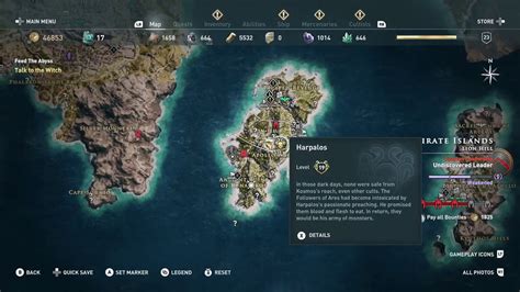 HERPALOS CULTIST KEOS ISLAND MAP LOCATION ASSASSINS CREED ODYSSEY YouTube