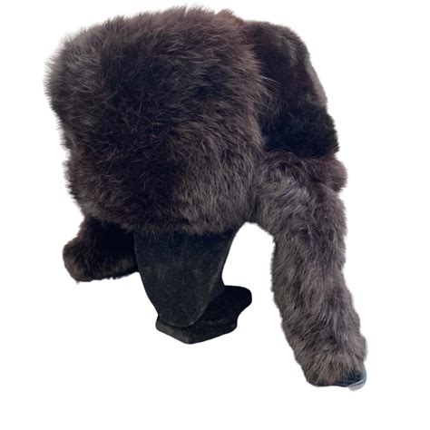 Authentic Russian Ushanka Rabbit Fur Hats