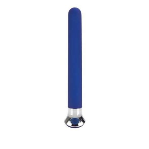 10 Function Risque Slim Vibrator Blue Sex Toy Hotmovies