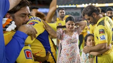 Hugging Ziva Lifting Jadeja Ms Dhoni’s Reactions After Csk’s Ipl Win Trending Hindustan Times