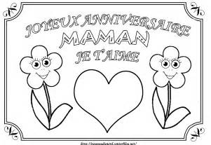 Coloriage D Anniversaire Pour Maman A Imprimer  30000 ++ collections
