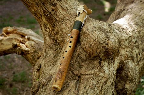Wooden Native American Flute A 432 Hz Etsy Uk